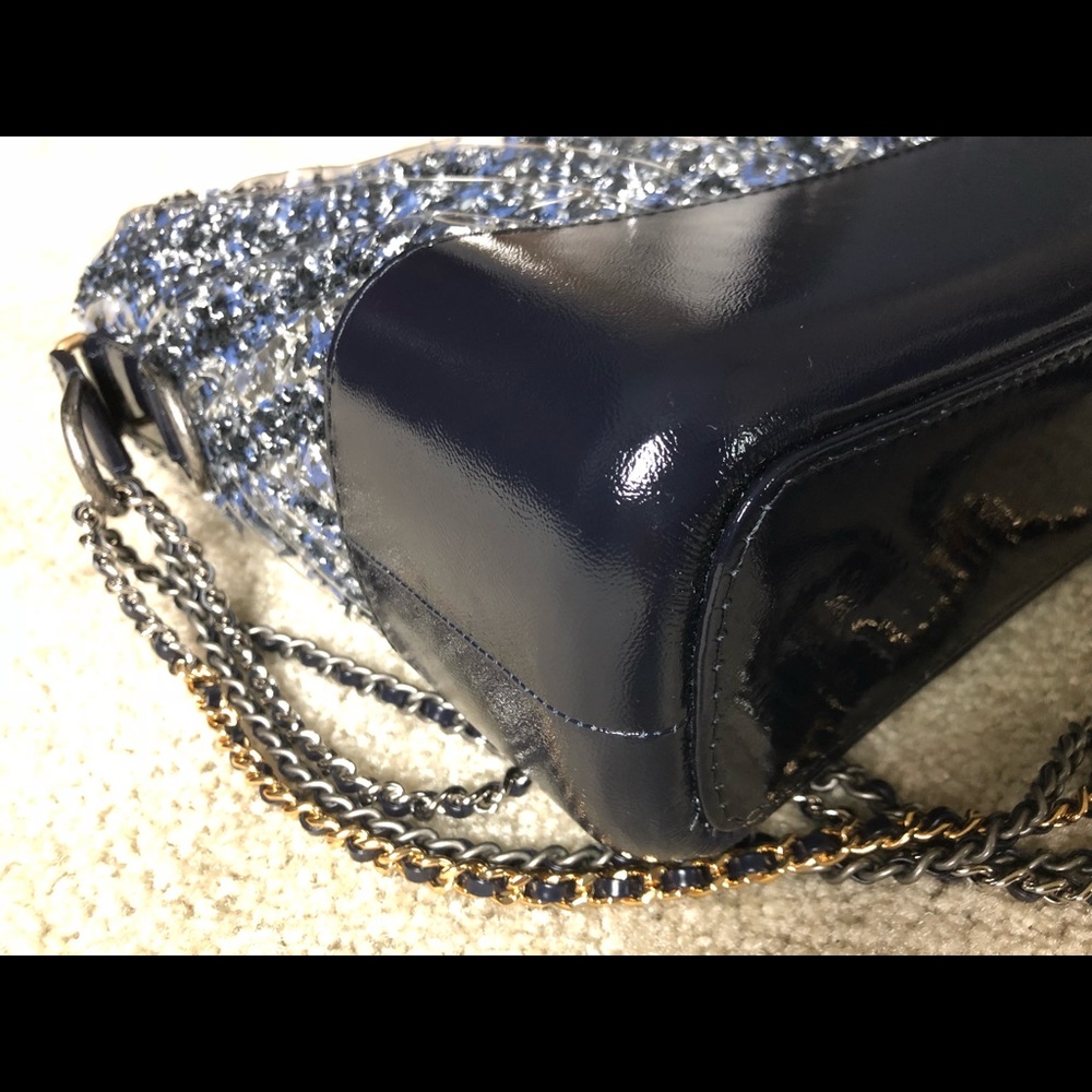 SOLD! CHANEL Gabrielle medium PVC decoration bag - Picture 6 of 7